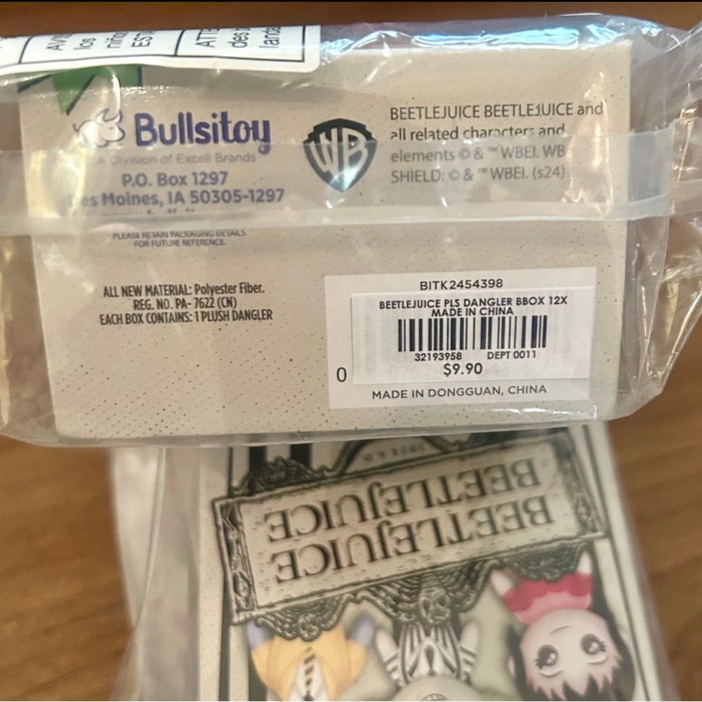 NWT- “BEETLEJUICE” SET: HANDBOOK RECENTLY DECEASED TECH WALLET & 2 BLIND BOXES! - Picture 11 of 12